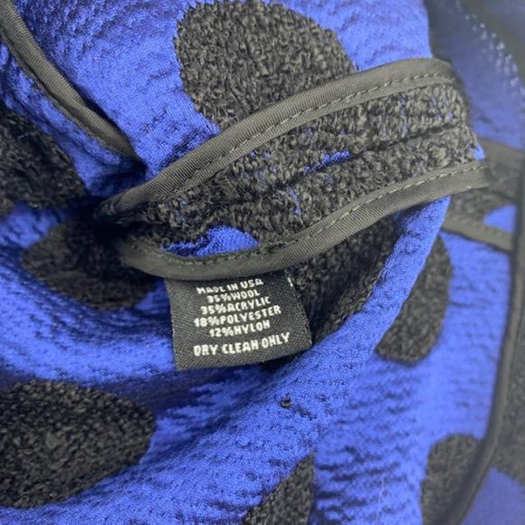 Suno Polka Dot Jacquard Mini Skirt 4 Wool Blend New - Picture 11 of 11